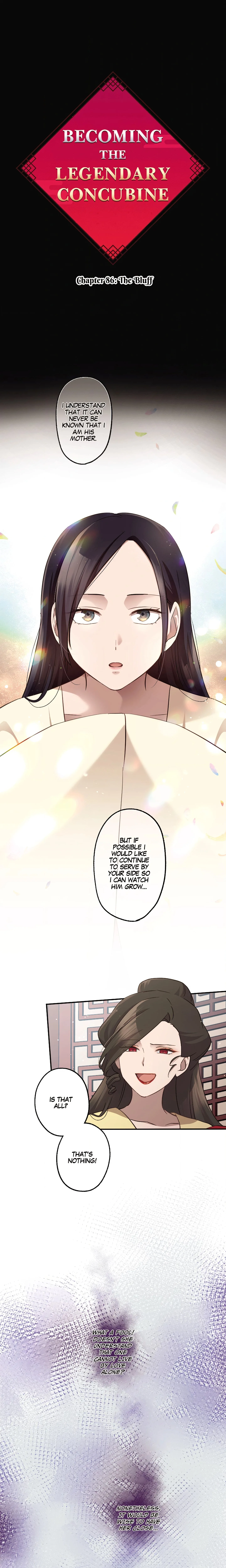 Becoming the Legendary Concubine chapter 86 page 1