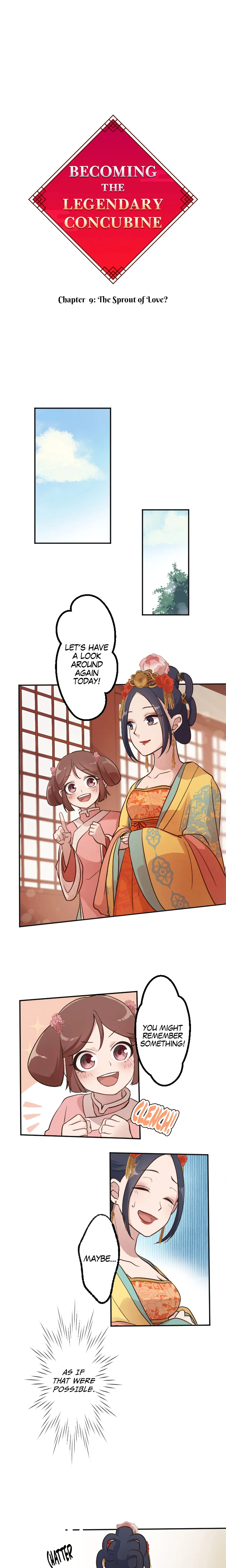Becoming the Legendary Concubine chapter 9 page 1