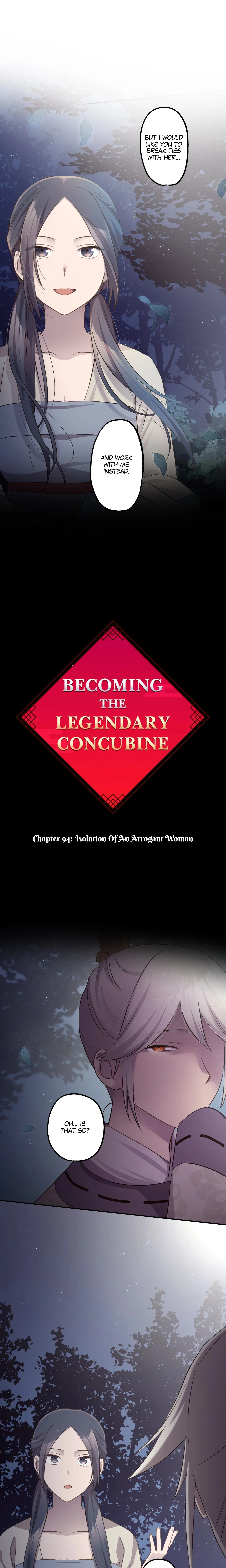 Becoming the Legendary Concubine chapter 94 page 1