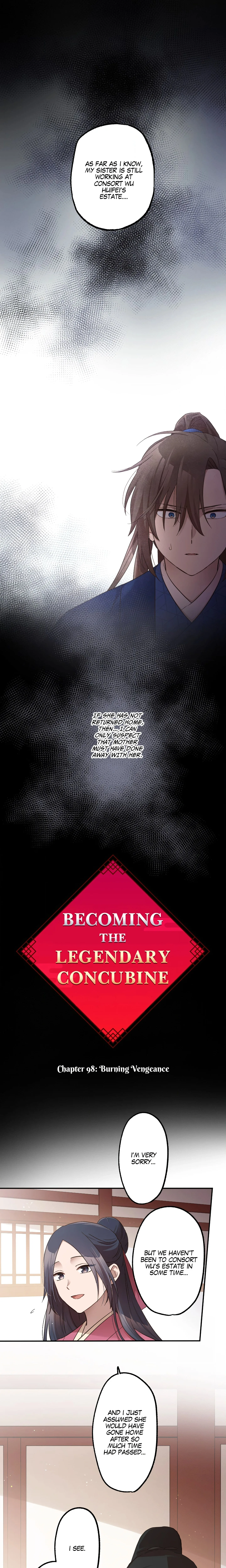 Becoming the Legendary Concubine chapter 98 page 1