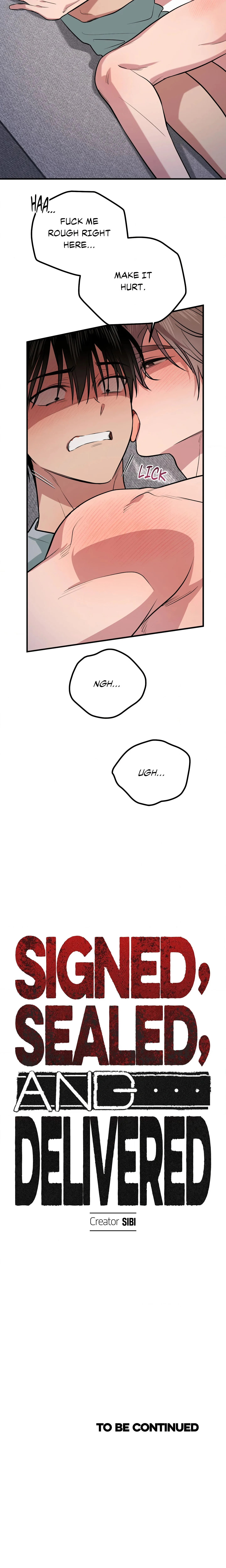 Signed, Sealed, and Delivered chapter 13 page 22