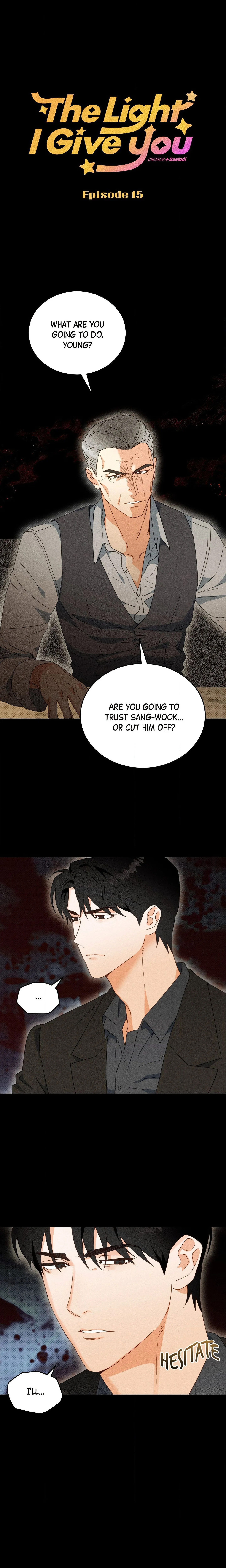 The Light I Give You (Uncensored) chapter 15 page 1