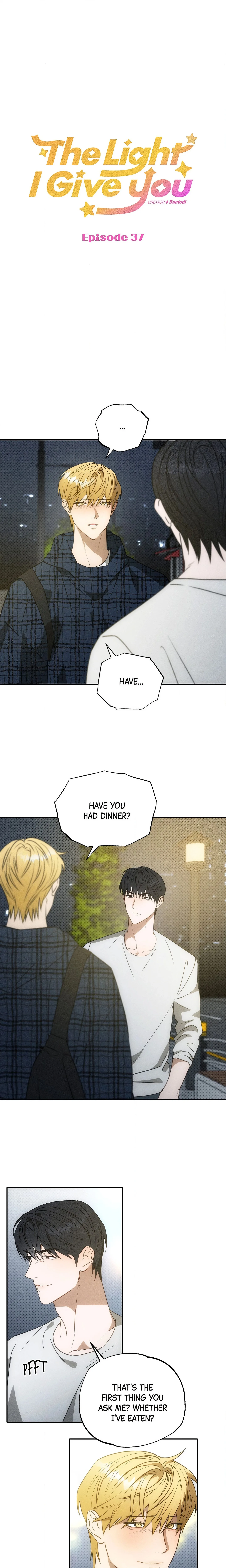 The Light I Give You (Uncensored) chapter 37 page 1