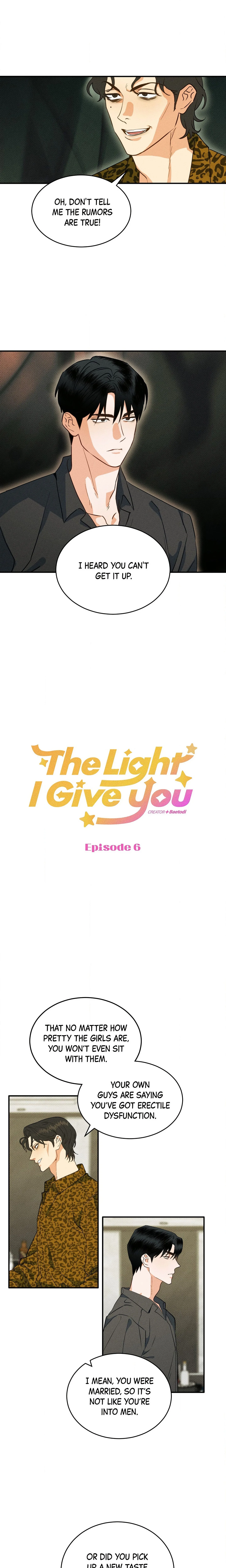 The Light I Give You (Uncensored) chapter 6 page 1