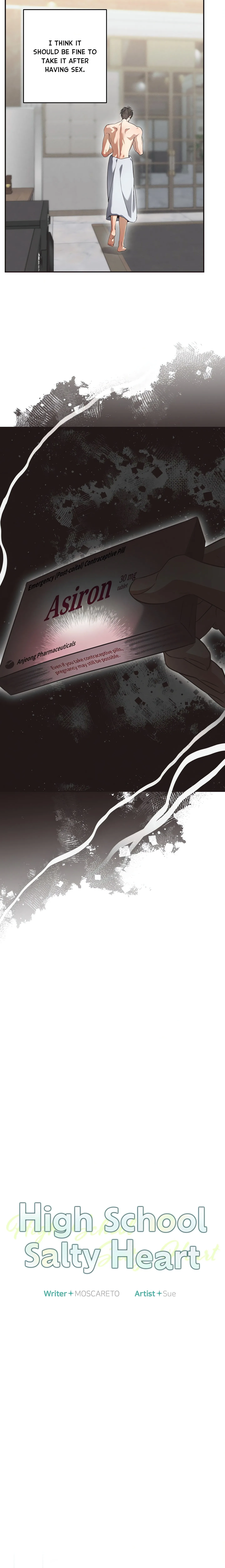 High School Salty Heart (Uncensored) chapter 14 page 9