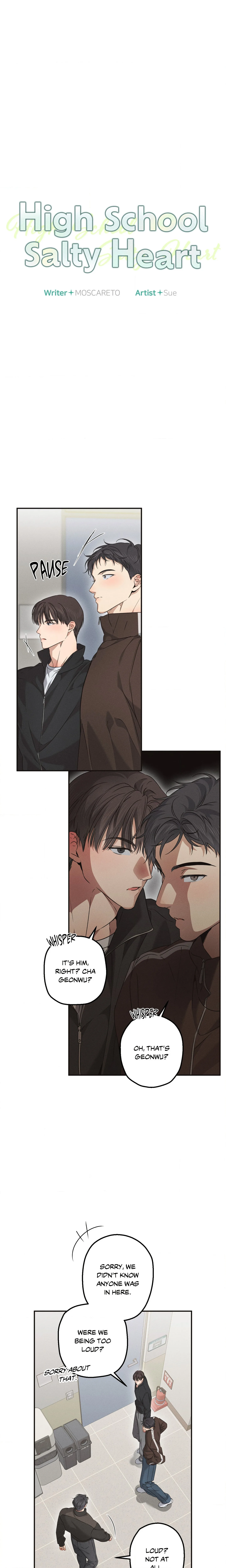 High School Salty Heart (Uncensored) chapter 19 page 1