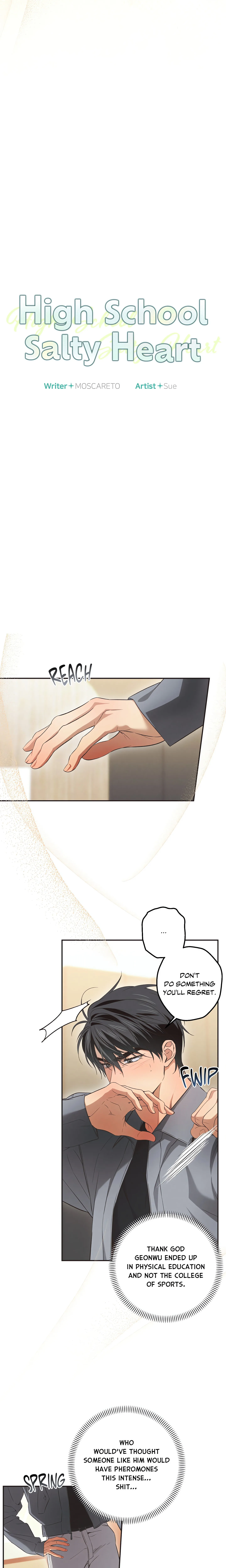 High School Salty Heart (Uncensored) chapter 7 page 2