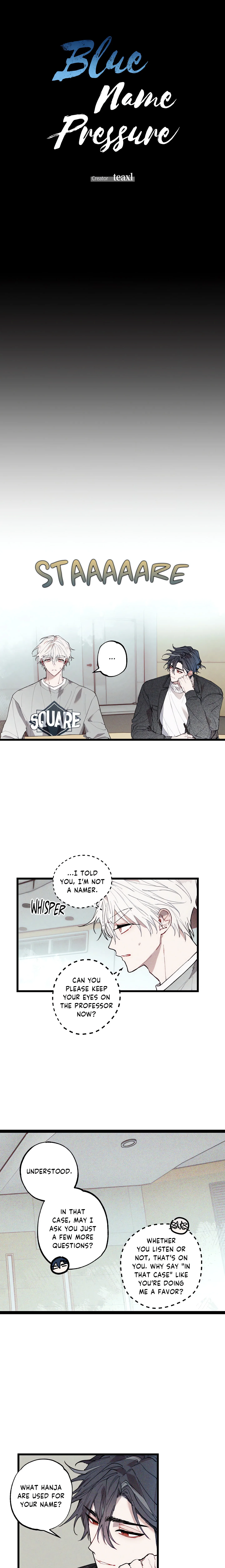 Blue Name Pressure (Uncensored) chapter 3 page 2