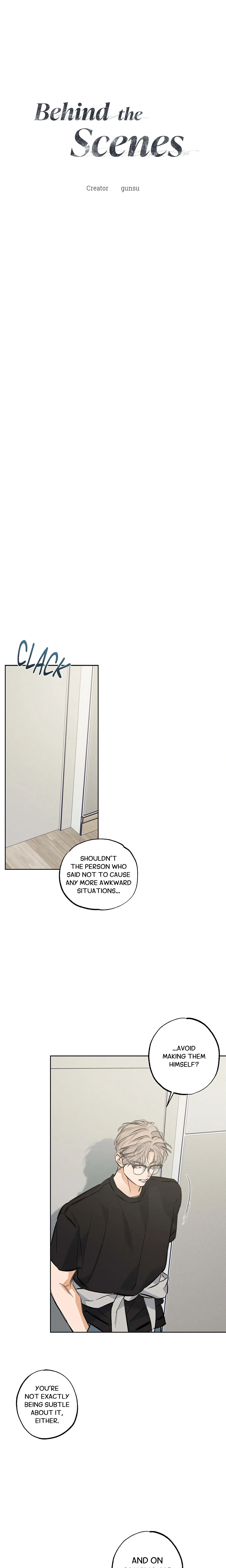 Behind the Scenes (Gunsu) (Uncensored) chapter 17 page 3