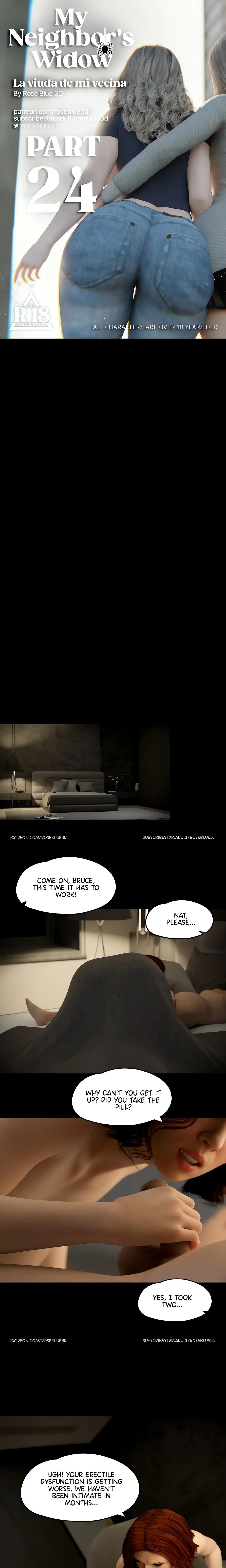 My Neighbor’s Widow chapter 24 page 1