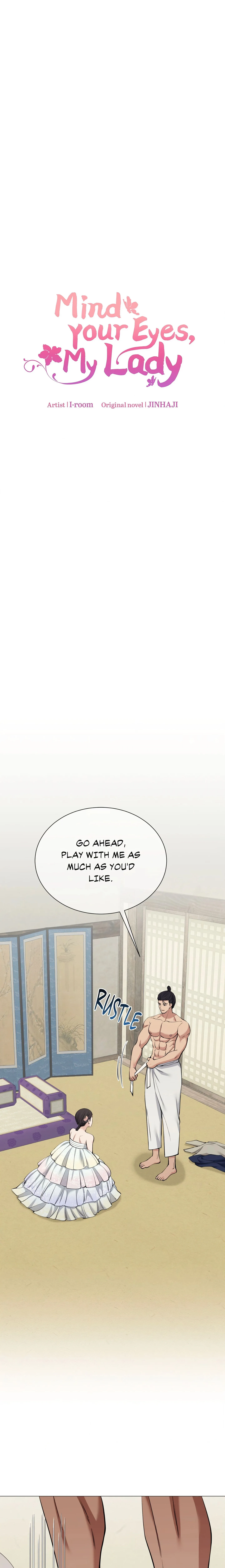 Mind Your Eyes, My Lady chapter 8 page 1