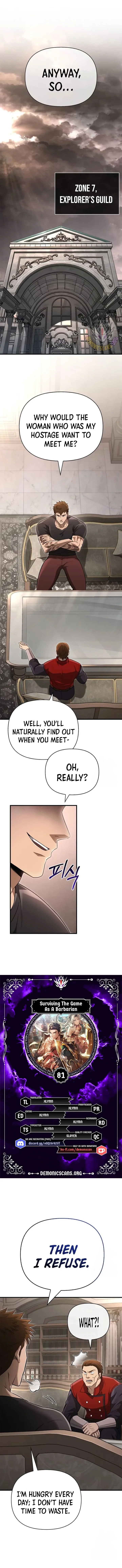 Surviving The Game as a Barbarian chapter 81 page 1
