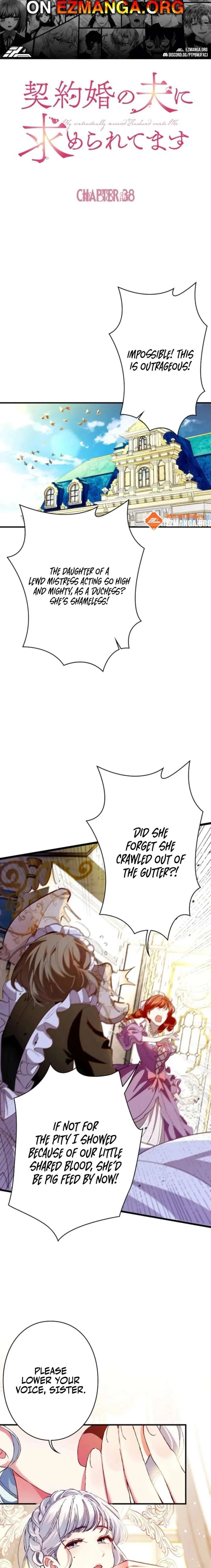 My Contractually Married Husband Wants Me chapter 38 page 1