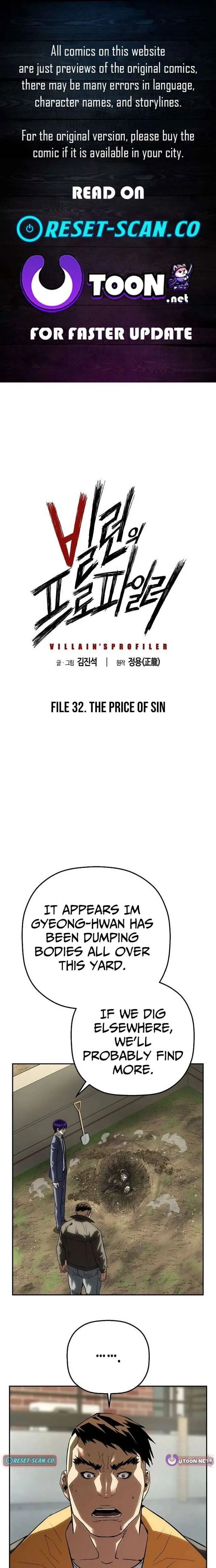 The Villain’s Profiler chapter 32 page 1