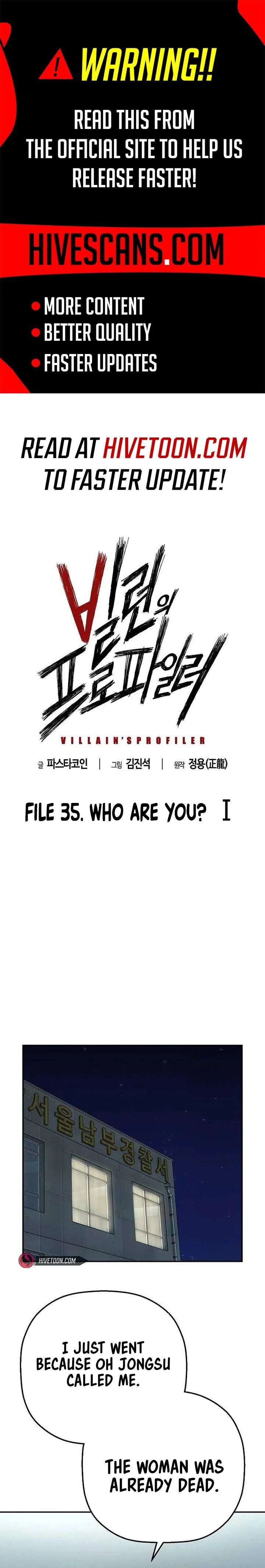 The Villain’s Profiler chapter 36 page 1
