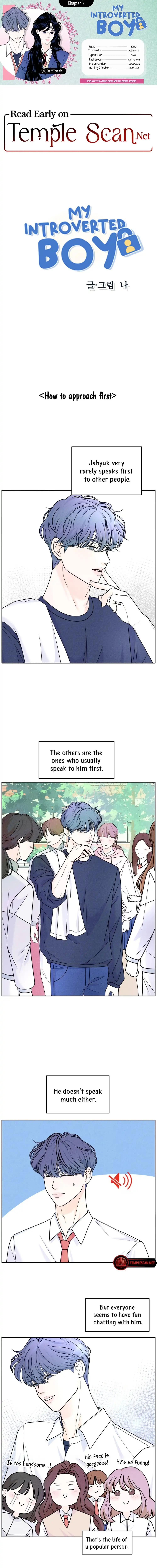 My Introverted Boy chapter 2 page 1