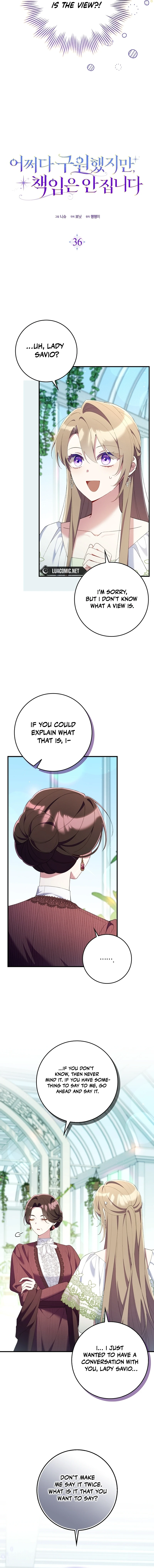 I Saved You, but I’m Not Responsible chapter 36 page 6