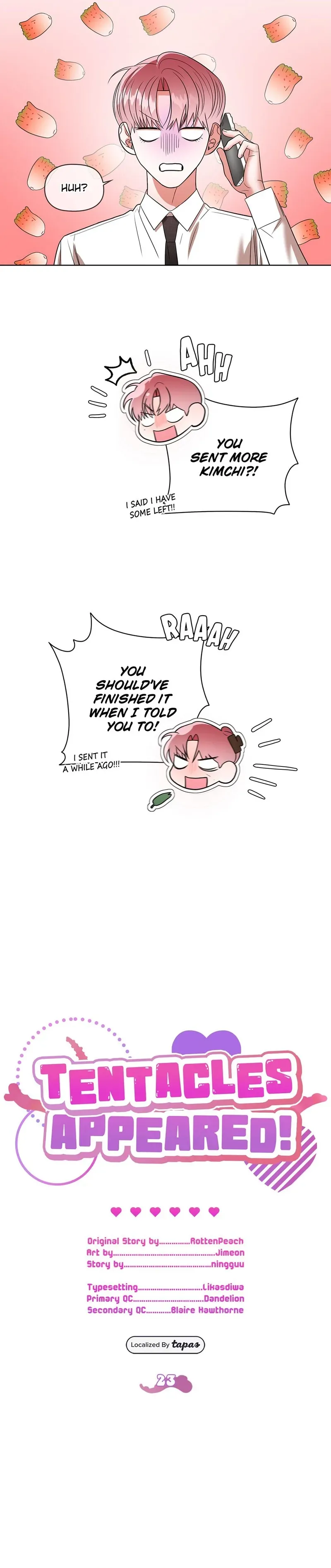 Tentacles Appeared! chapter 23 page 7