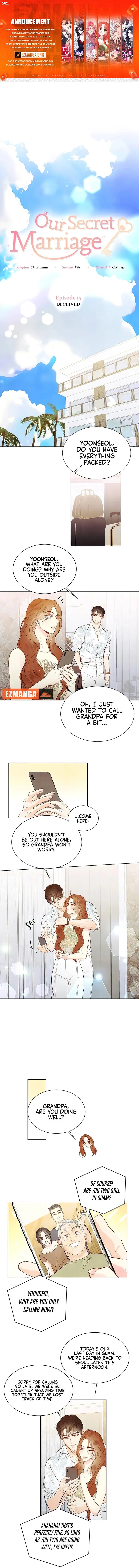 Our Secret Marriage chapter 15 page 1