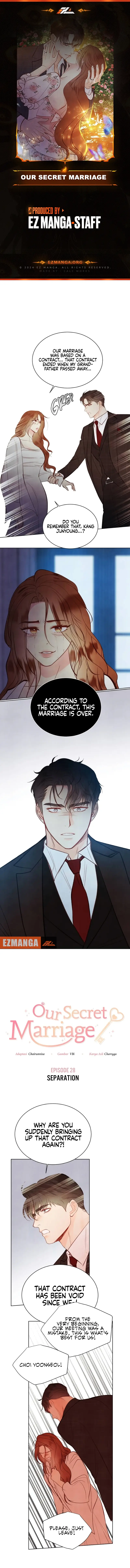 Our Secret Marriage chapter 28 page 1