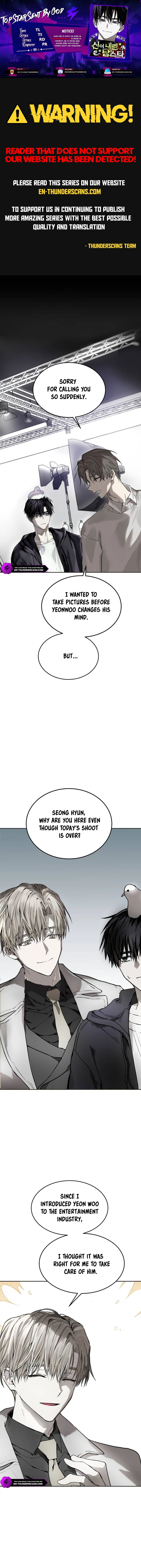 Top Star Sent by God chapter 5 page 1