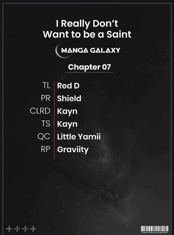 I Really Don’t Want to be a Saint chapter 7 page 1