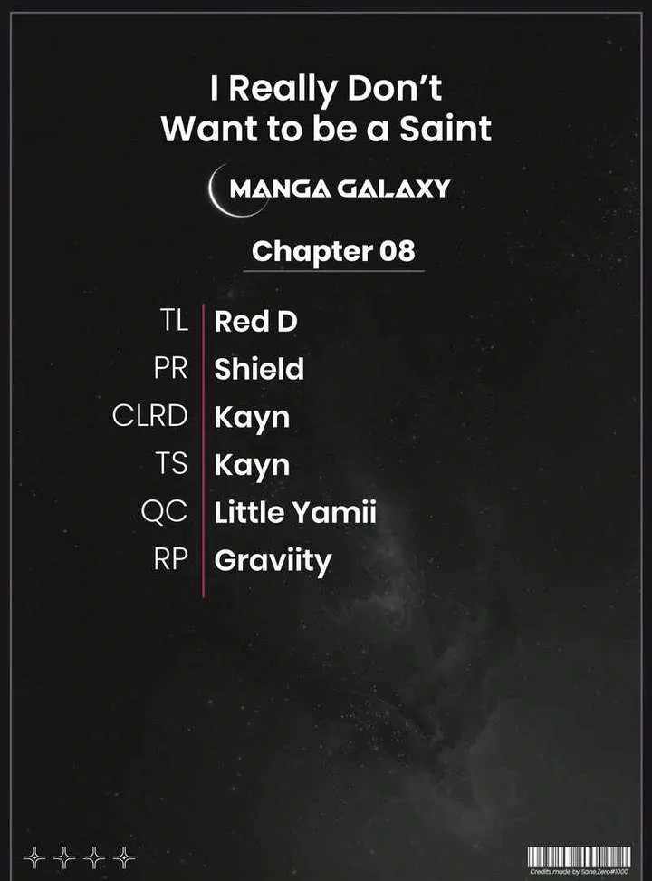 I Really Don’t Want to be a Saint chapter 8 page 1