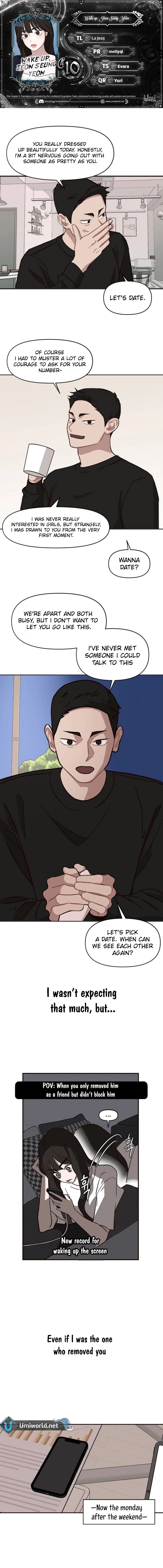Wake up, Jeon Seung Yeon chapter 10 page 1