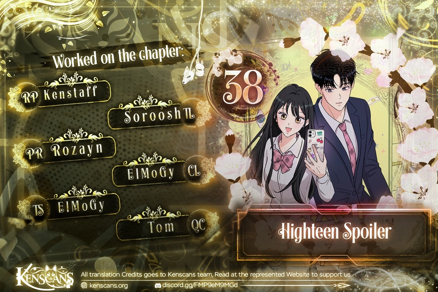 Highteen Spoiler chapter 38 page 1