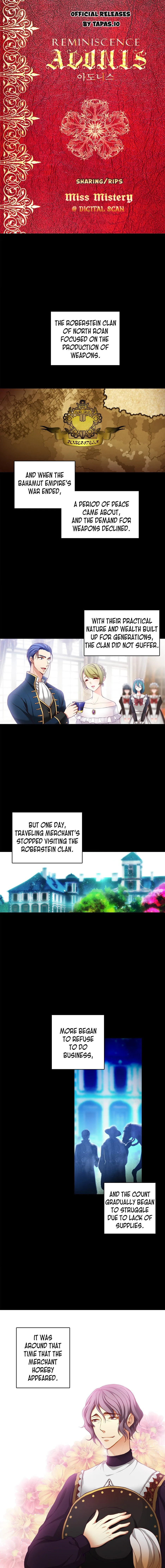 Reminiscence Adonis chapter 10 page 1