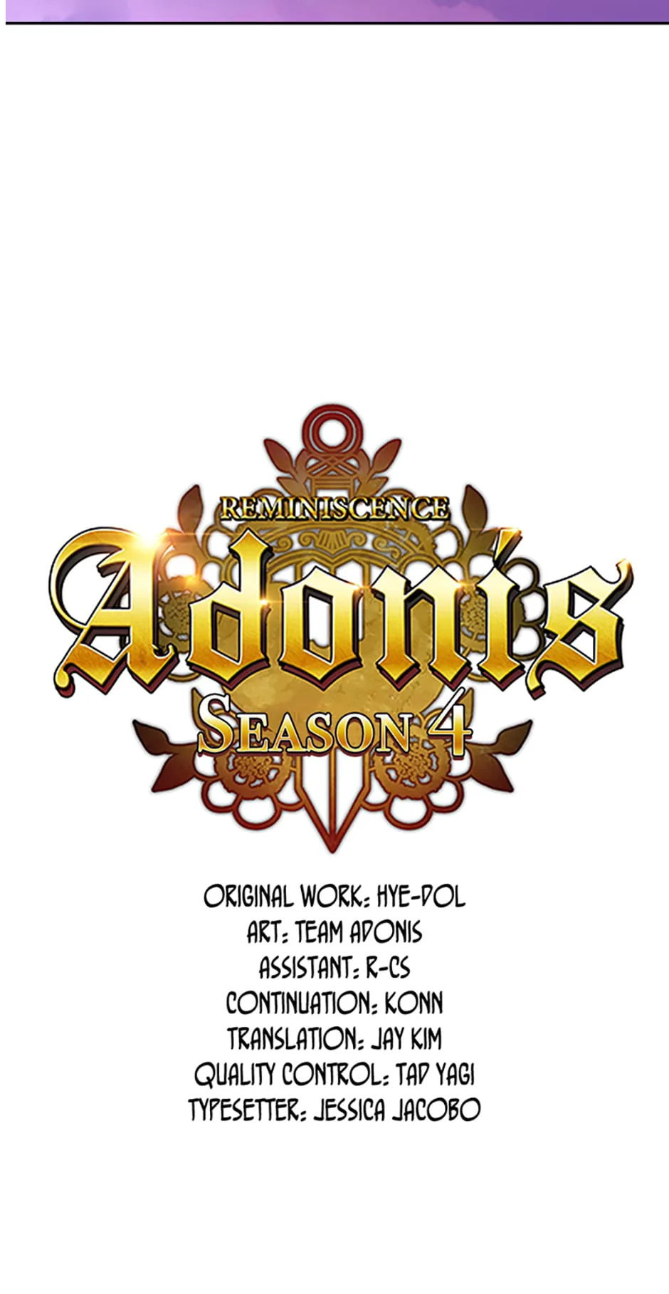 Reminiscence Adonis chapter 115 page 4