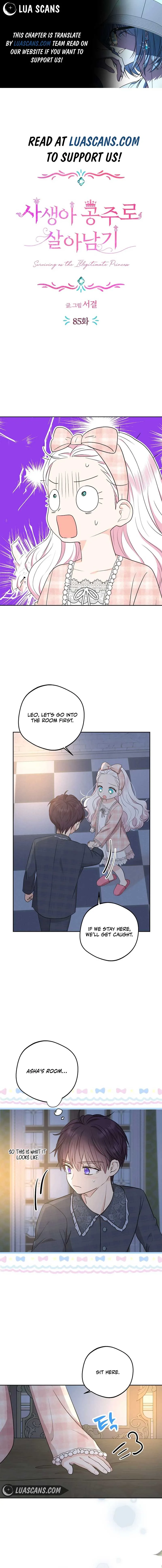 Surviving as an Illegitimate Princess chapter 79 page 1