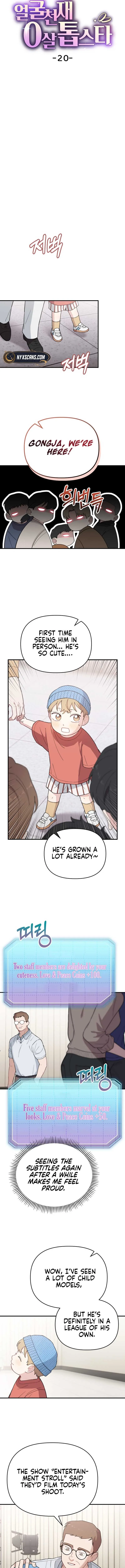 Face Genius, 0-Year-Old Top Star chapter 20 page 3