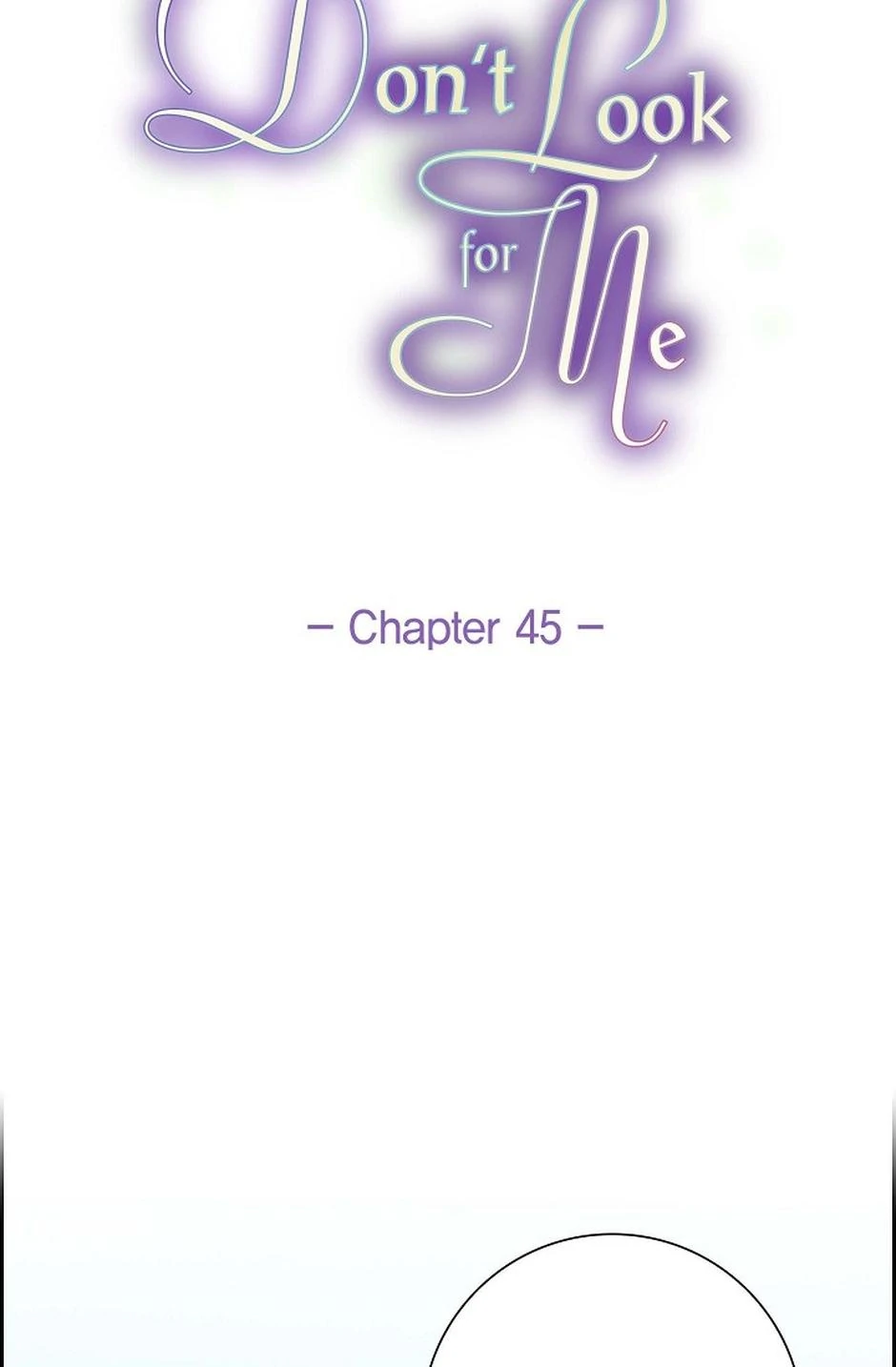Don’t Look For Me chapter 45 page 19