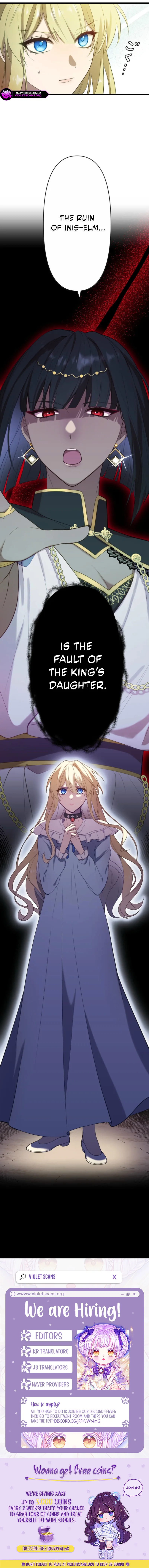 The Fallen Princess Becomes the Enemy Prince’s Beloved chapter 4 page 9