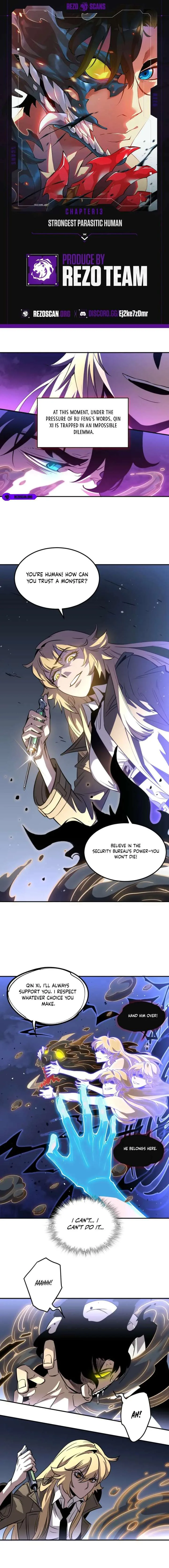 Strongest Parasitic Human chapter 13 page 1