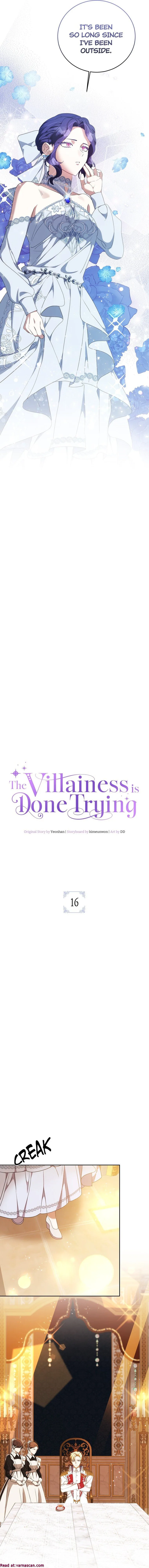 The Villainess is Done Trying chapter 16 page 3