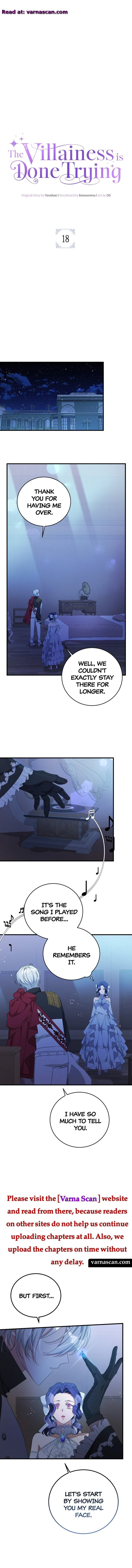 The Villainess is Done Trying chapter 18 page 3