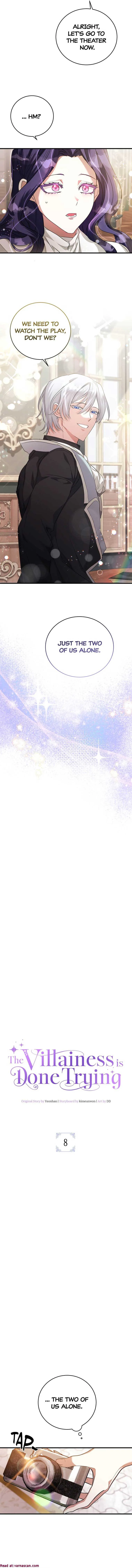 The Villainess is Done Trying chapter 8 page 3