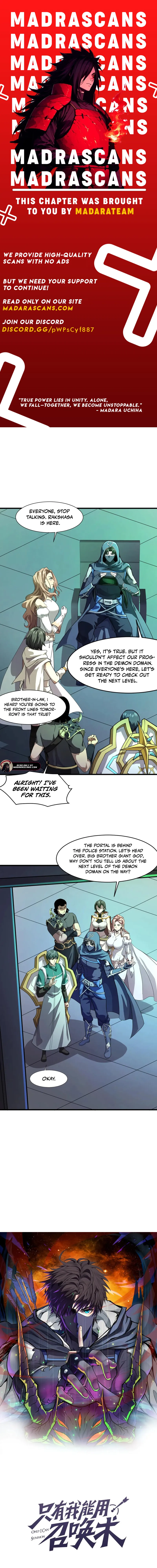 The Lone SSS-Class Summoner chapter 171 page 1