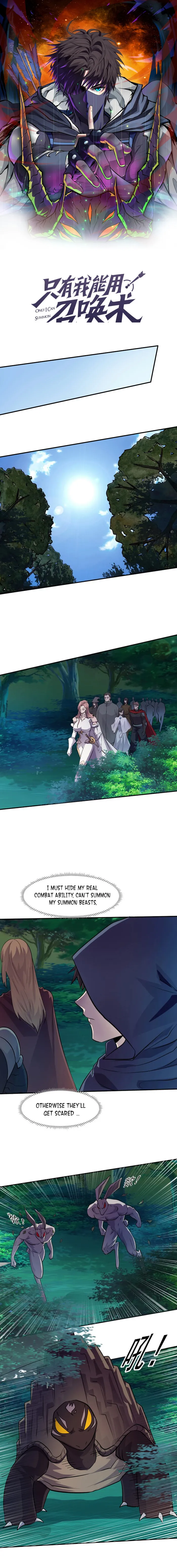 The Lone SSS-Class Summoner chapter 4 page 1