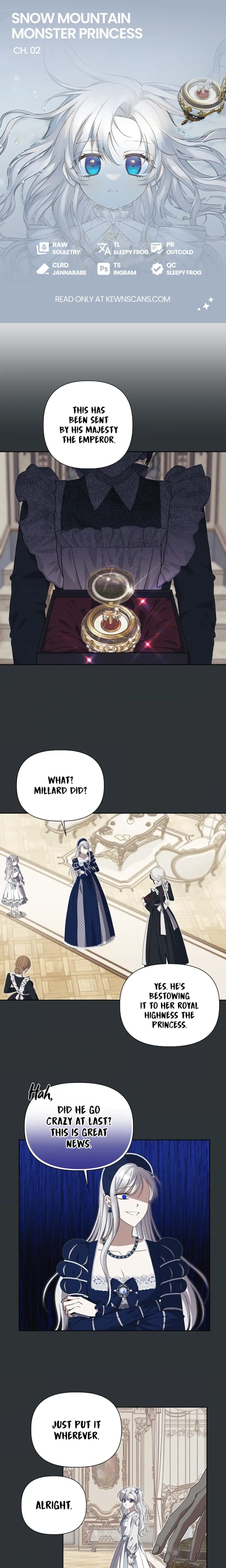 Snow Mountain Monster Princess chapter 2 page 1