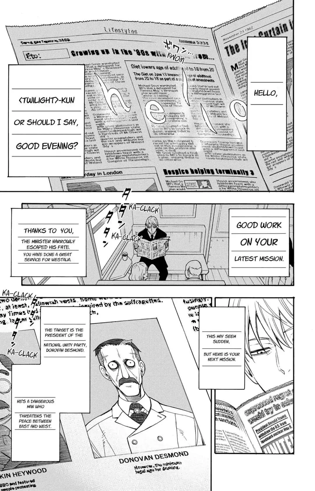 Spy X Family chapter 1 page 13