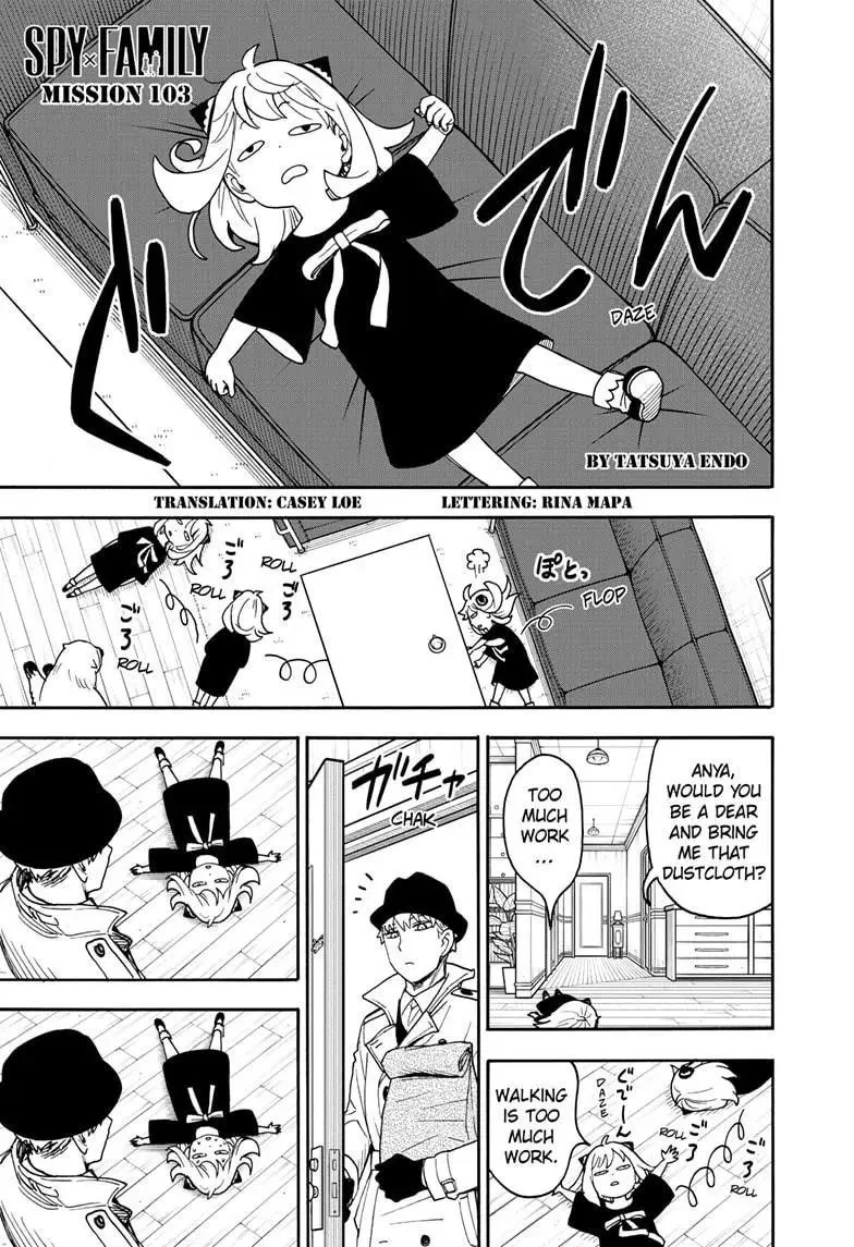 Spy X Family chapter 103 page 1