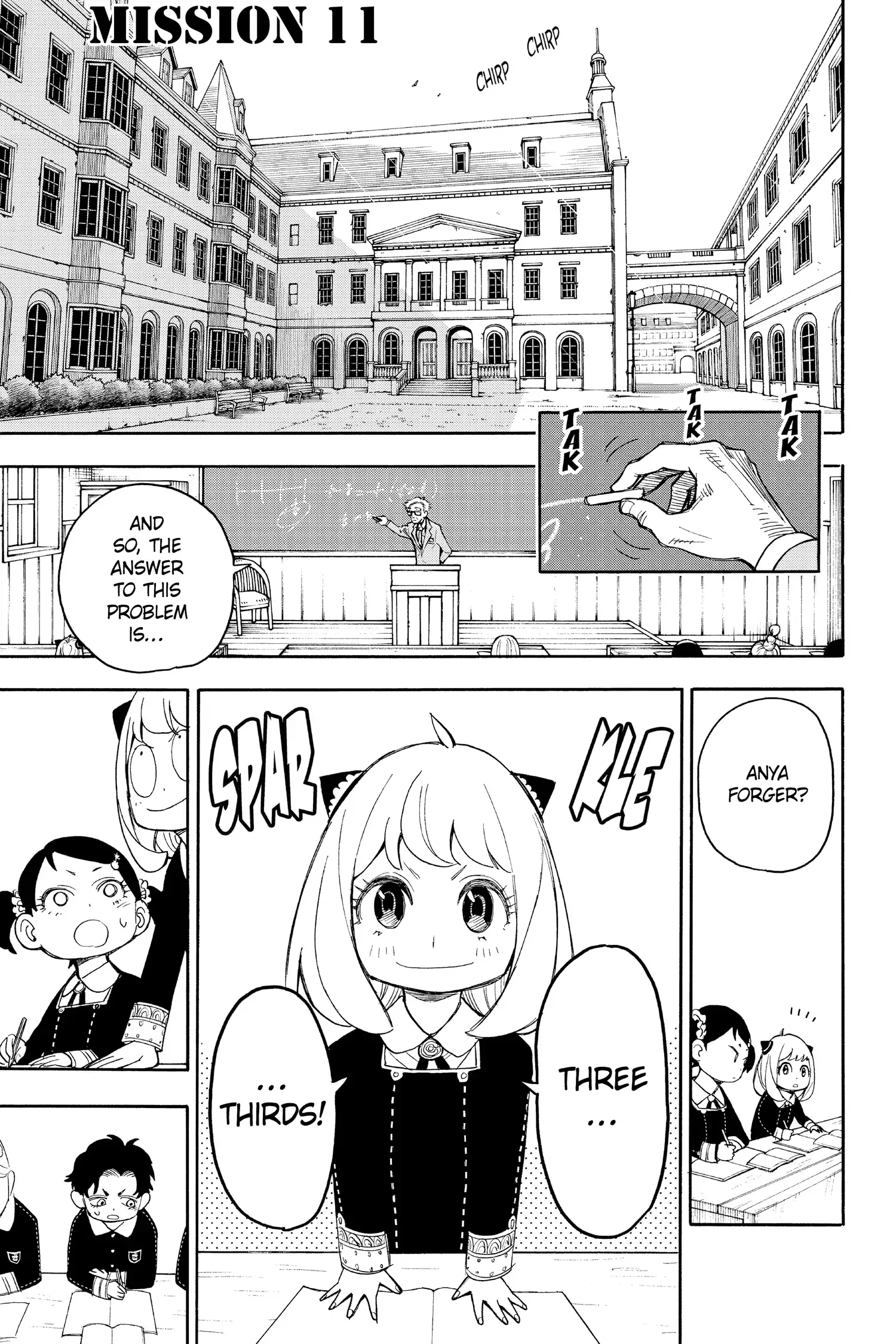 Spy X Family chapter 11 page 1