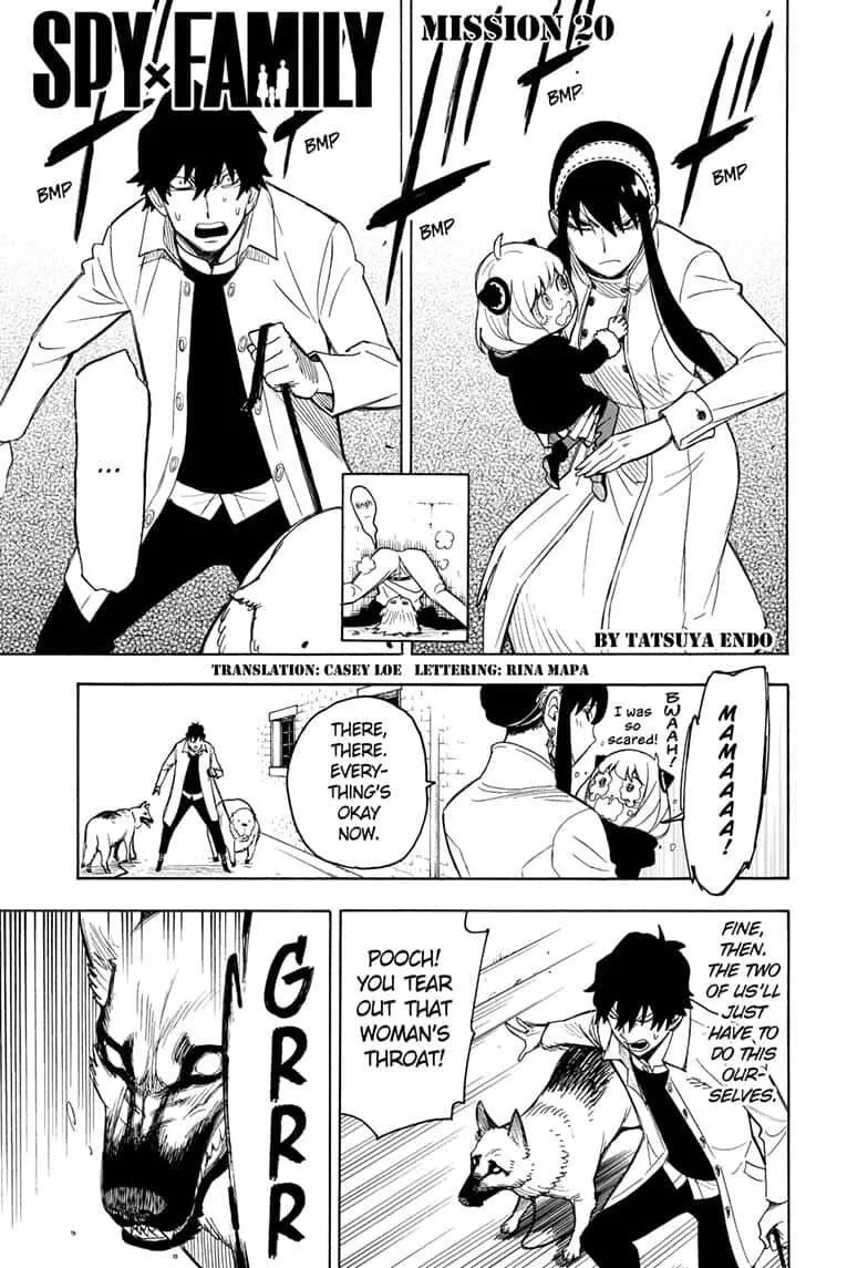 Spy X Family chapter 20 page 1