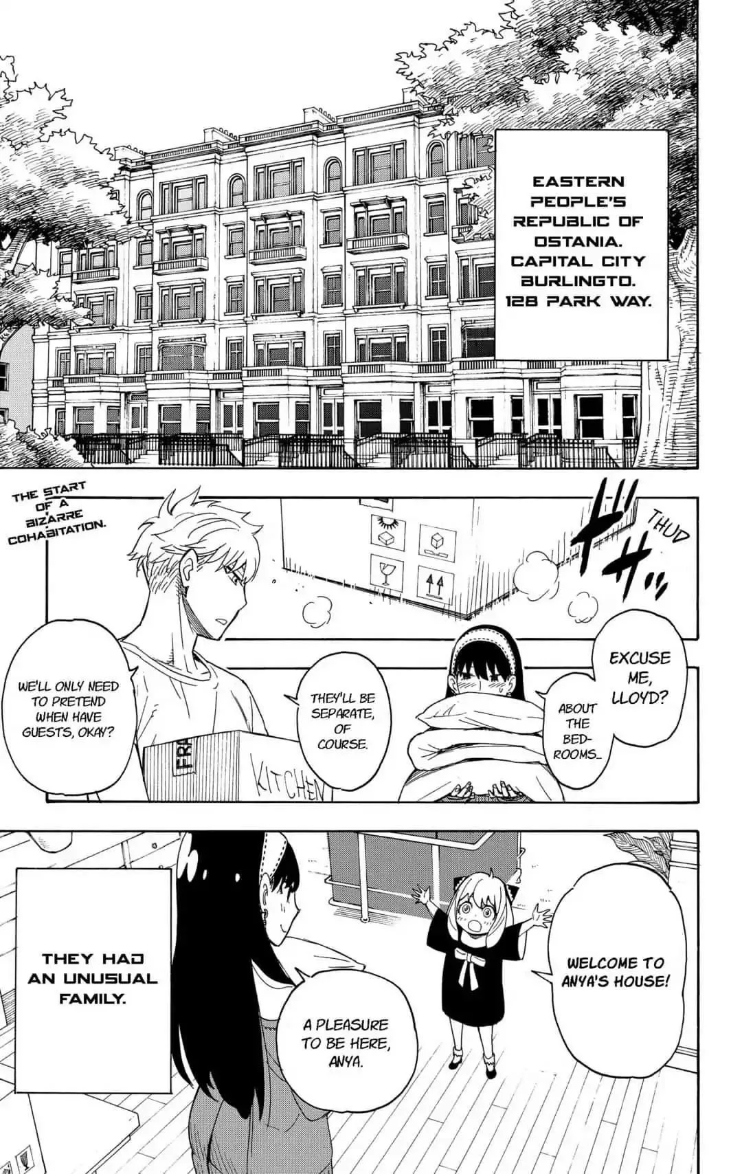 Spy X Family chapter 3 page 1