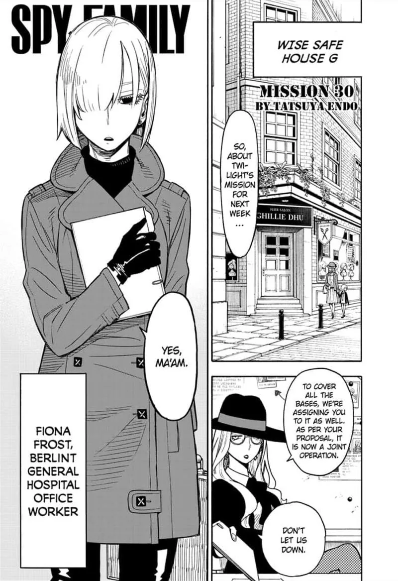 Spy X Family chapter 30 page 1
