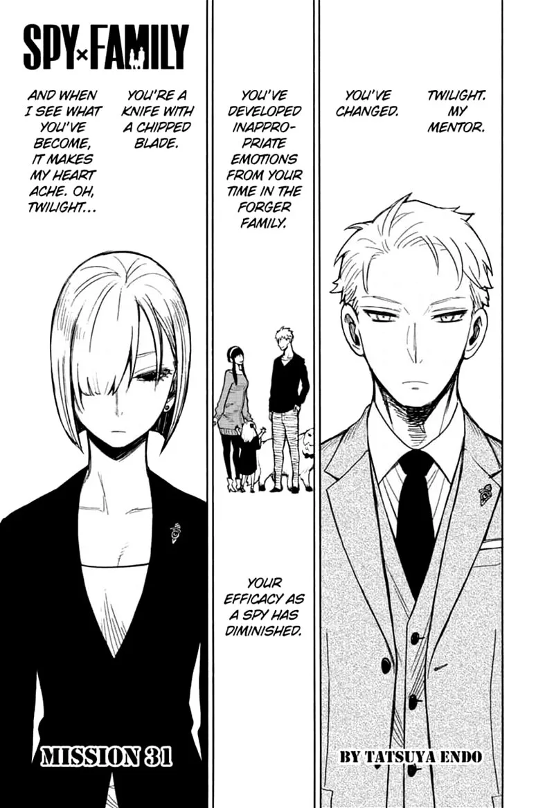 Spy X Family chapter 31 page 1