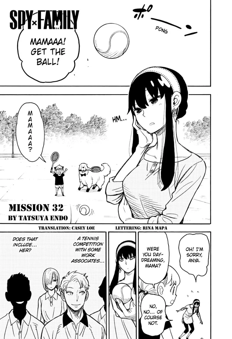 Spy X Family chapter 32 page 1